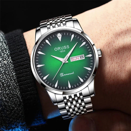 High-grade atmosphere on the trend of personality all wear watches leisure sports business youth handsome watch Good Vibrations