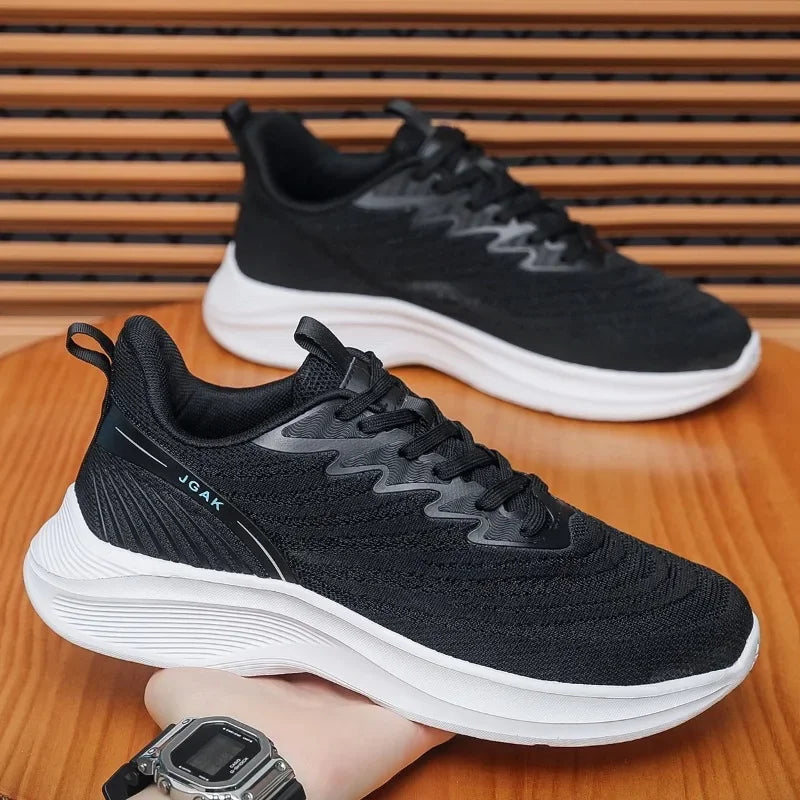 plus48 49 50 Sneakers Man Mesn Lightweight Summer Comfortable Casual Flat Walking Shoes  New Brethabl Outdoor Jogging Gym Sports Good Vibrations
