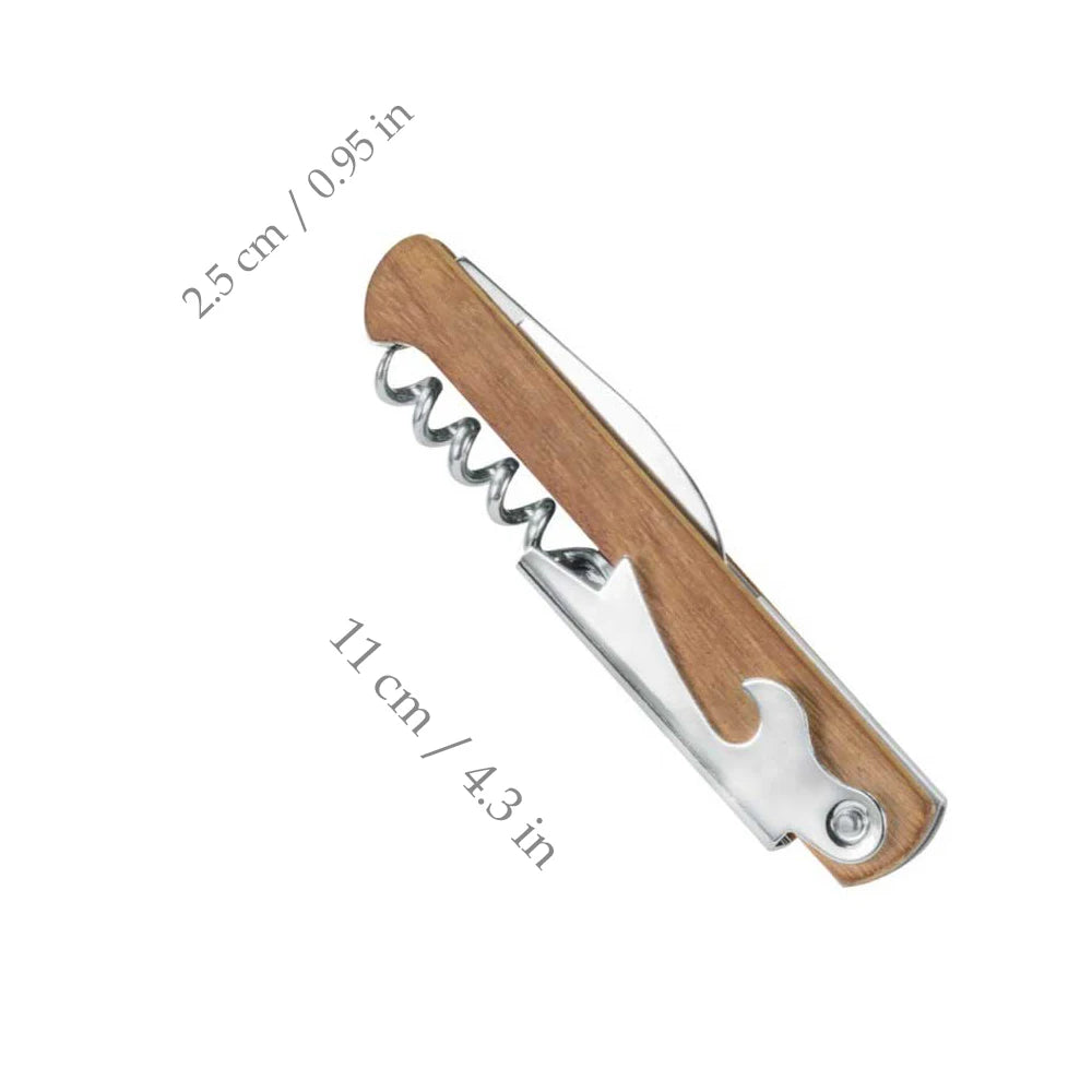 Wedding Party Favors Personalized Wooden Corkscrew Customized Wine Openers Wedding Gifts for Guests