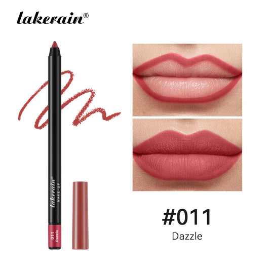 Lip Liners Pencil Eyeliner Lips Original Makeup Long Lasting Lip Liner Set Lipliner Pencil Waterproof Cosmetics Brown Lipstick Good Vibrations