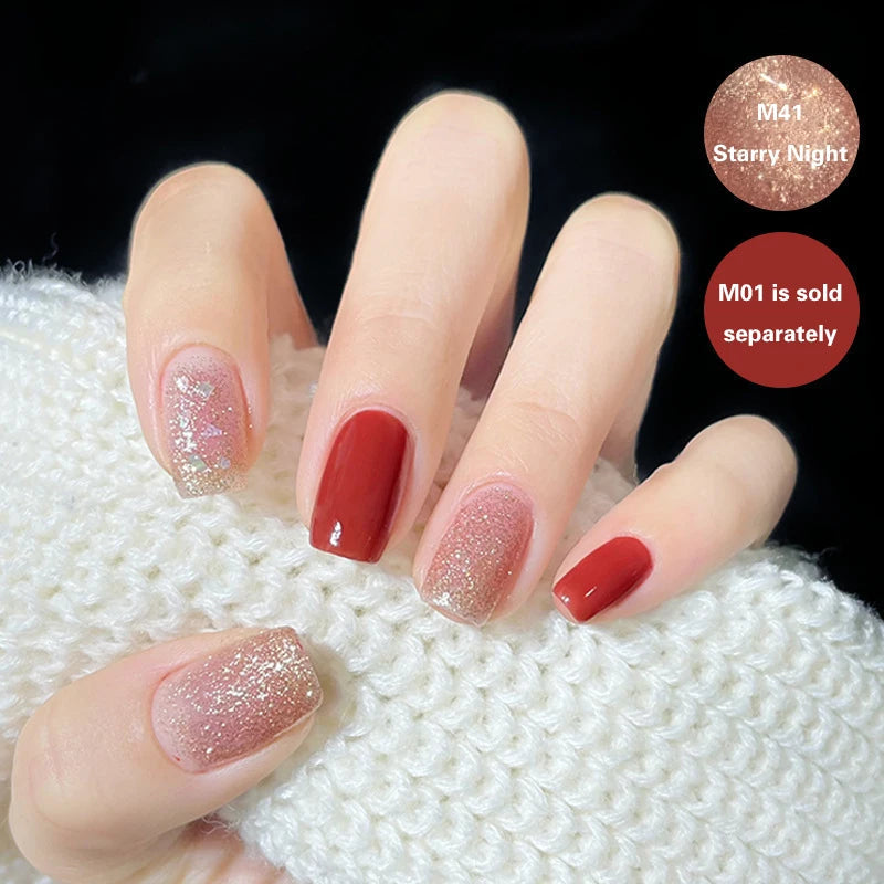 New Nail Polish Quick Dry No-bake Lasting Water-based Tearable Manicure Not Easy To Fade Semi-permanent Varnish Nail Art Good Vibrations