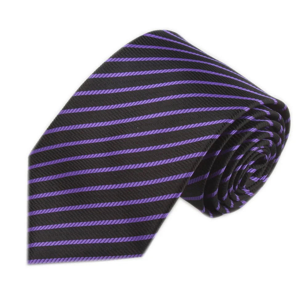 Fashion Ties for Men Women 8cm 3.15'' Business Wedding Accessories Silk Tie Mens Black Blue Gray White Pink Red Necktie Good Vibrations