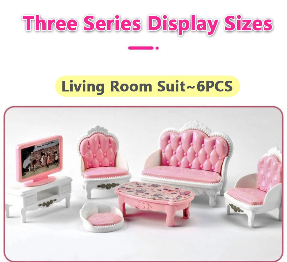 1:12 Dollhouse Ice Cream Truck Baby Bed Simulation Miniature Scene Display Dessert Car Bunk Bed Bathroom Kitchen Toy For Girl Good Vibrations