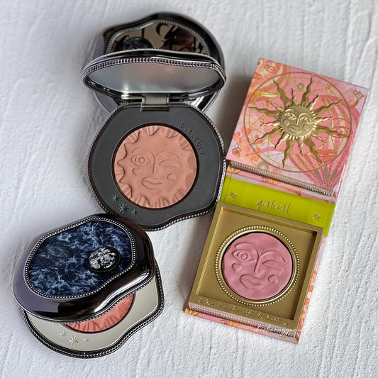 Girlcult Soft Matte Blush Long Lasting Pigmented Natural Velvet Finish Tiktok Trending Aesthetic Blusher for Cheeks Good Vibrations