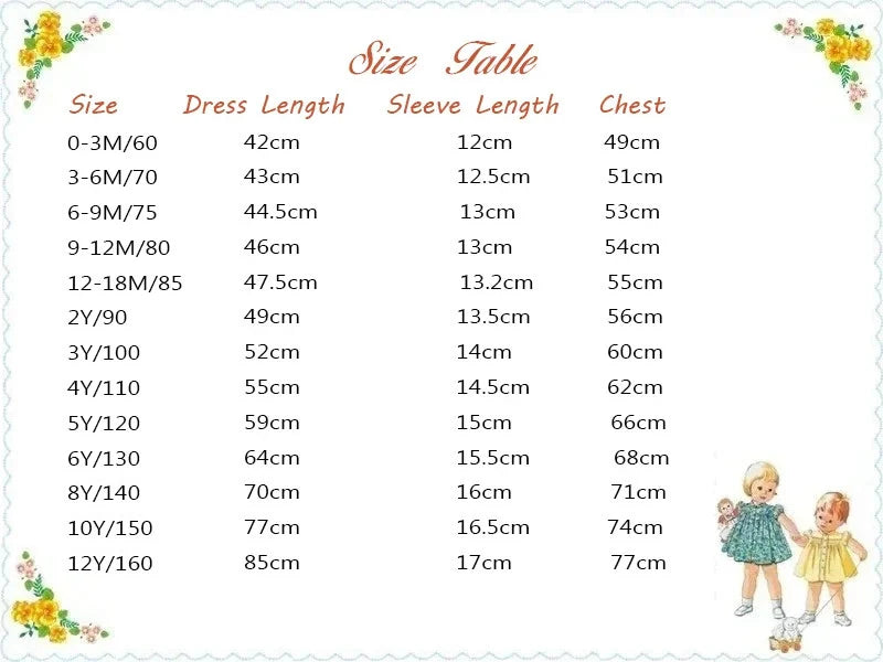 Baby Girl Summer Cartoon Carousel Embroidery Printed Turkish Vintage Princess Dress for Birthday Party Eid Photography B87 Good Vibrations
