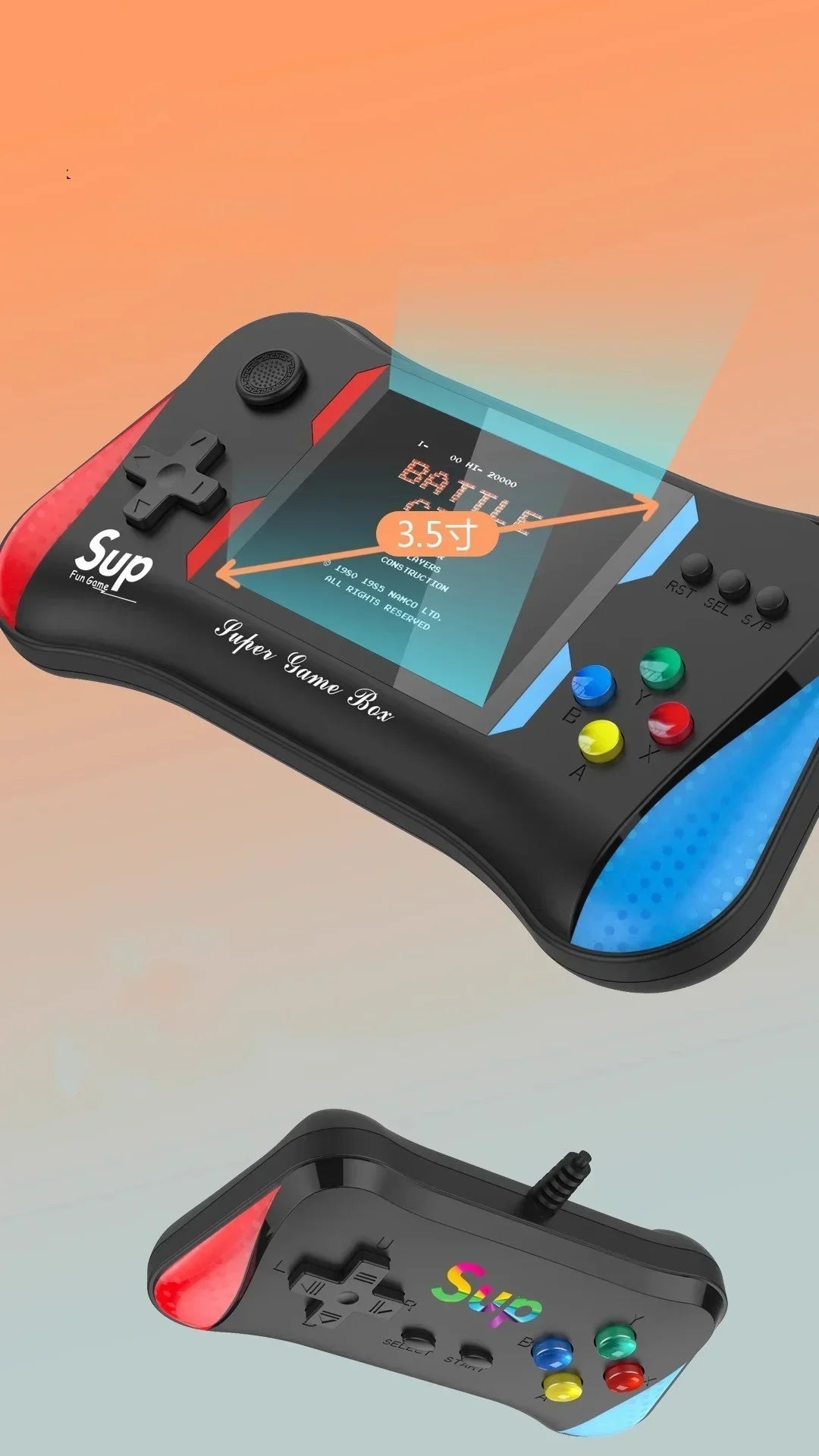 Children's Game Console Palm Retro Old Game Machine Children's Toys Nostalgic Classic MINI X7M Playtation Good Vibrations