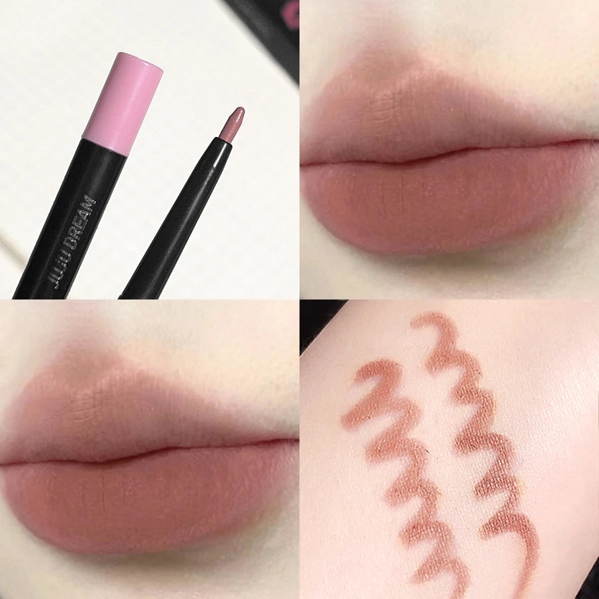 Lip line pencil outlines lips lasting waterproof, not easy to decolorize, non-sticky, coloring, matte lipstick Good Vibrations