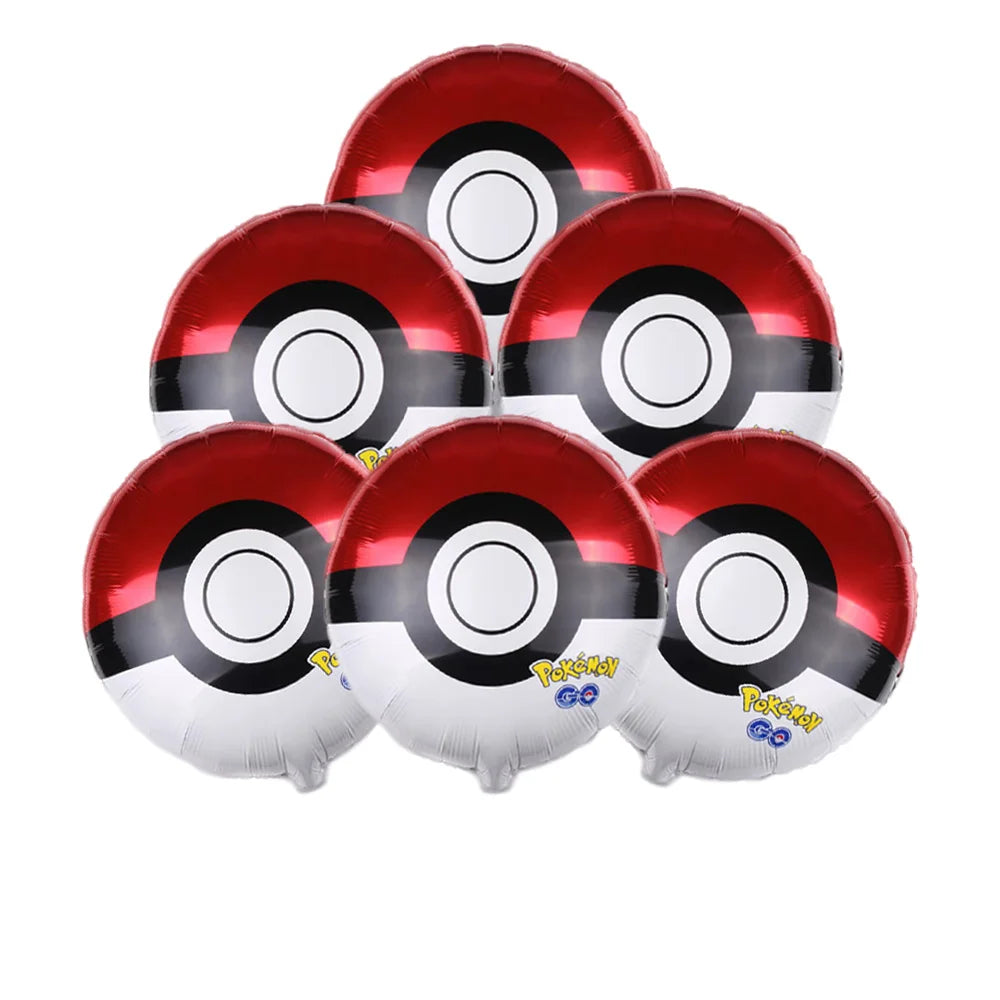 Pokemon Birthday Party Disposable Party Plates Pikachu Theme Tablecloth Character Balloon Birthday Decoration Baby Shower Suppli Good Vibrations