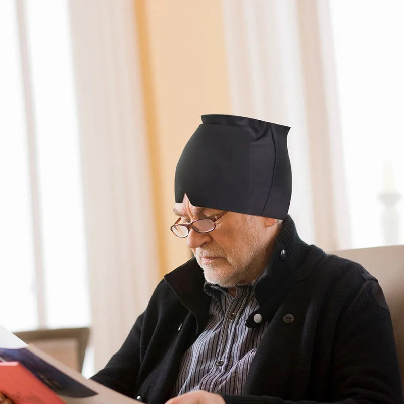 Ice Cap Hat headache hat Gel Hot Cold Ice Cap For Ice Hat Eye Mask Stress Pressure Good Vibrations