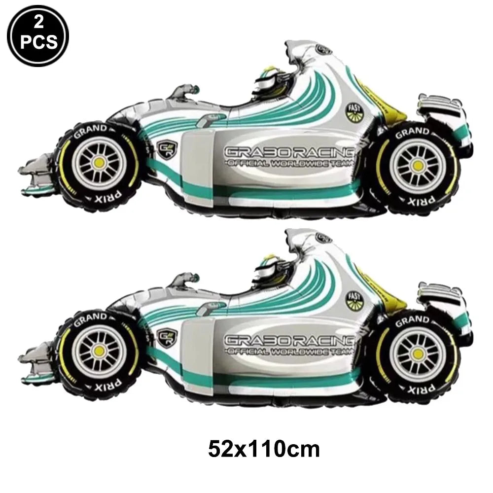 Two Fast Theme Disposable Tablecloth Racing Car Birthday Party Supplies Kids 2nd Birthday Party Decorations Good Vibrations