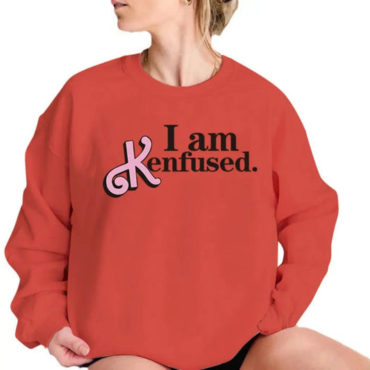 Women's Fleece-Lined Crew Neck Sweater with Back Collar Autumn Winter Fashion Letter Print T-Shirt for Ladies Good Vibrations