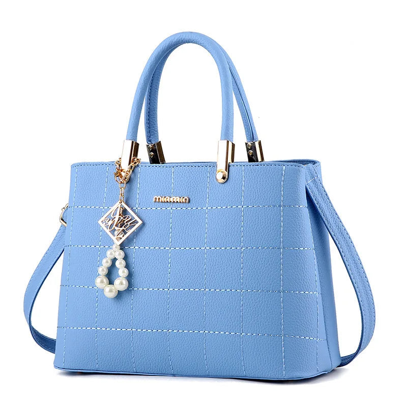 Luxury Design Pu Leather Women Purse and Handbag Bags for 2025 New Female Shopper Shoulder Crossbody Bags Bolsa Feminina Good Vibrations