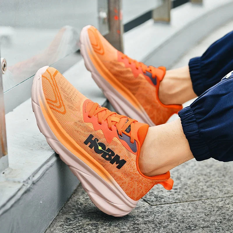 Men Sneakers Marathon Men Sports Running Sports Shoes Breathable Lightweight Women's Comfortable Athletic Shoe Nonskid Sneakers Good Vibrations