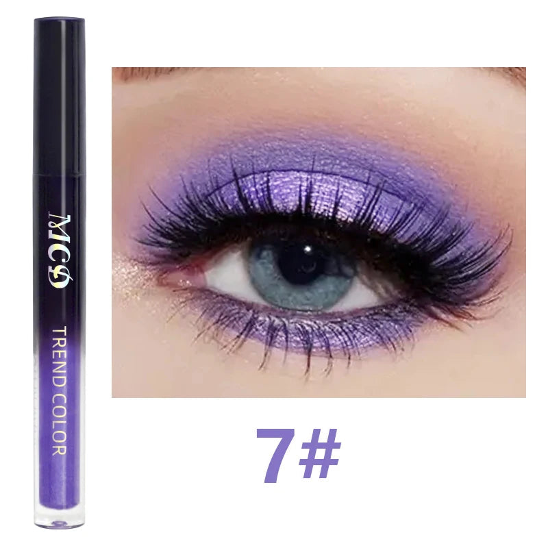 13-Shade Waterproof Liquid Eyeshadow Palette - High Shine  Long-Lasting & Smudge-Proof Makeup Set for Glamourous Looks glitter Good Vibrations