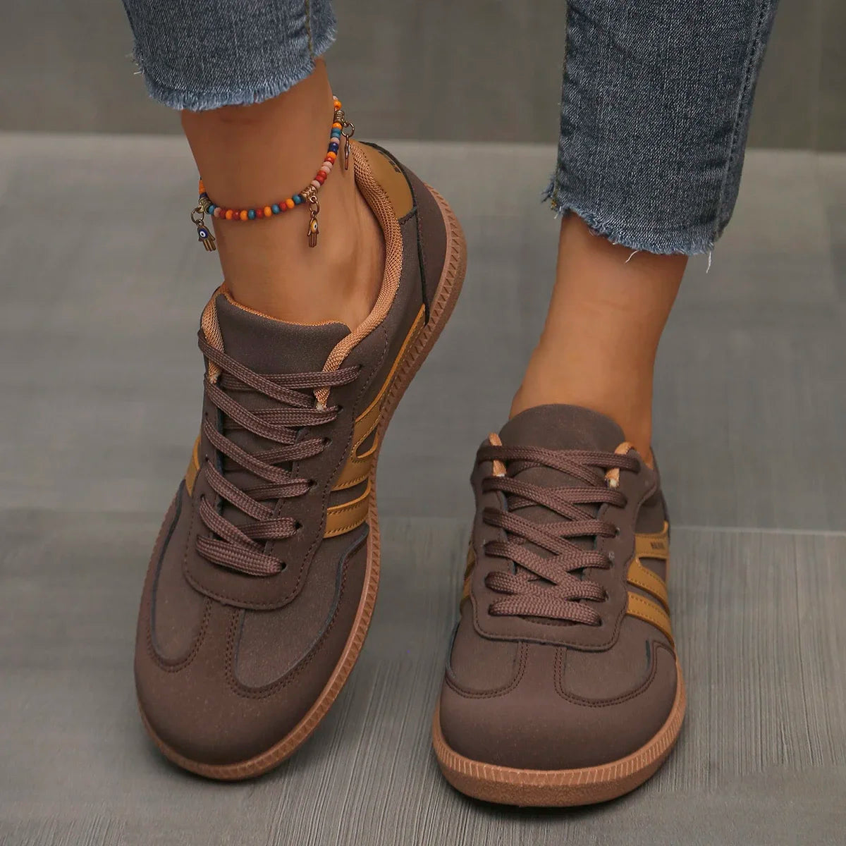 Women Sneakers 2025 Spring New Luxury Flat Loafers Comfortable Slip on Soft Female Sneakers Lightweight Outdoor Shoes for Women Good Vibrations
