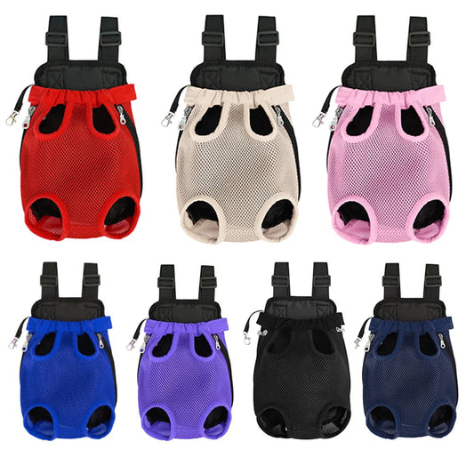 Adjustable Cat Carrier Bag Pet Double Shoulder Backpack Portable Bag Outdoor Travel Camping Hiking Cat Bag Dog Bag Good Vibrations
