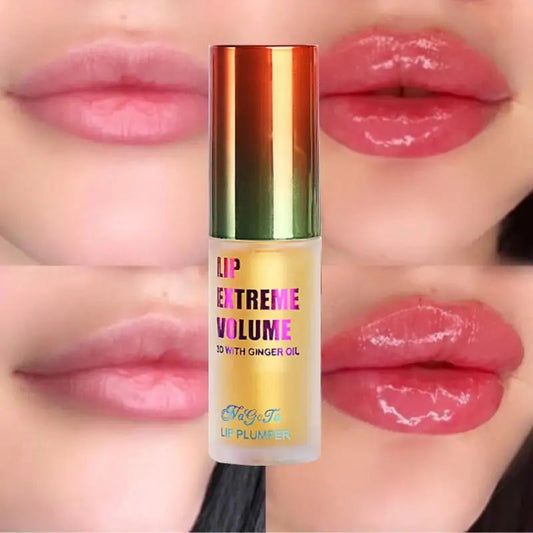 Lip Plumper Oil Serum Instant Long Lasting Volumising Essence Repair Fine Lines Increases Elasticity Sexy Balm New Good Vibrations