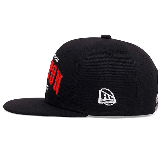 Unisex BOSTON Letter Embroidery Hip-hop Hats Spring Autumn Outdoor Adjustable Casual Baseball Caps Sunscreen Hat Good Vibrations