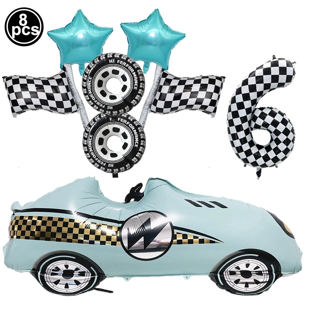 Two Fast Theme Disposable Tablecloth Racing Car Birthday Party Supplies Kids 2nd Birthday Party Decorations Good Vibrations