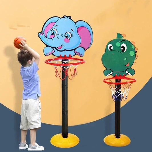 Baby Toys Basketball Ball Sucker Dinosaur Toy For Kids 2 To 4 Year Old Boy 1 Year Birthday Gift Outdoor Indoor Sport Board Game Good Vibrations