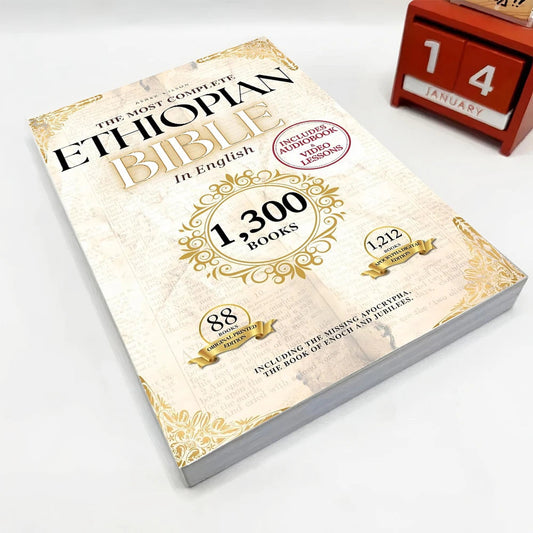 THE COMPLETE ETHIOPIAN BIBLE in English 88 Scriptures: including Missing Apocrypha of Enoch Jubilees(Divided into two volumes) Good Vibrations