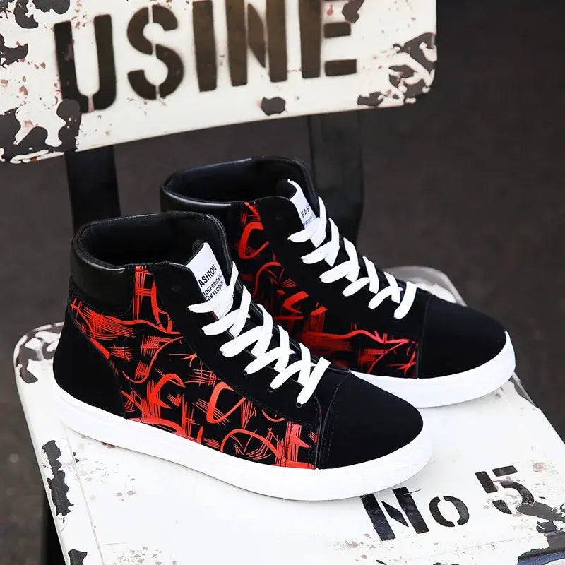 Men Casual Shoes Classic New Fashion Flat Breathable Sneakers Light Shoes Male Tennis Sneaker White Business Travel Footwear Good Vibrations