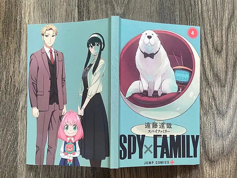 English Version Japanese Anime SPY×FAMILY Official Comic Book Volume (Spy Play House) Espionage, Action, Family, Comedy Book Good Vibrations