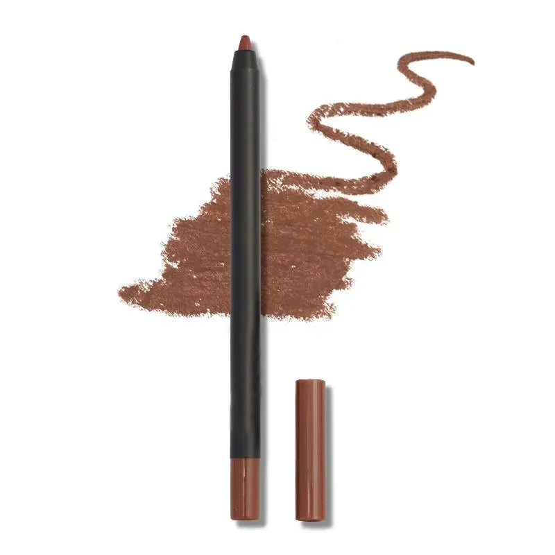12 Color Matte Brown Lip Liner Waterproof Long Lasting Moisturizing Sexy Lip Pencil Women Natural Lipstick Makeup Lip Cosmetics Good Vibrations