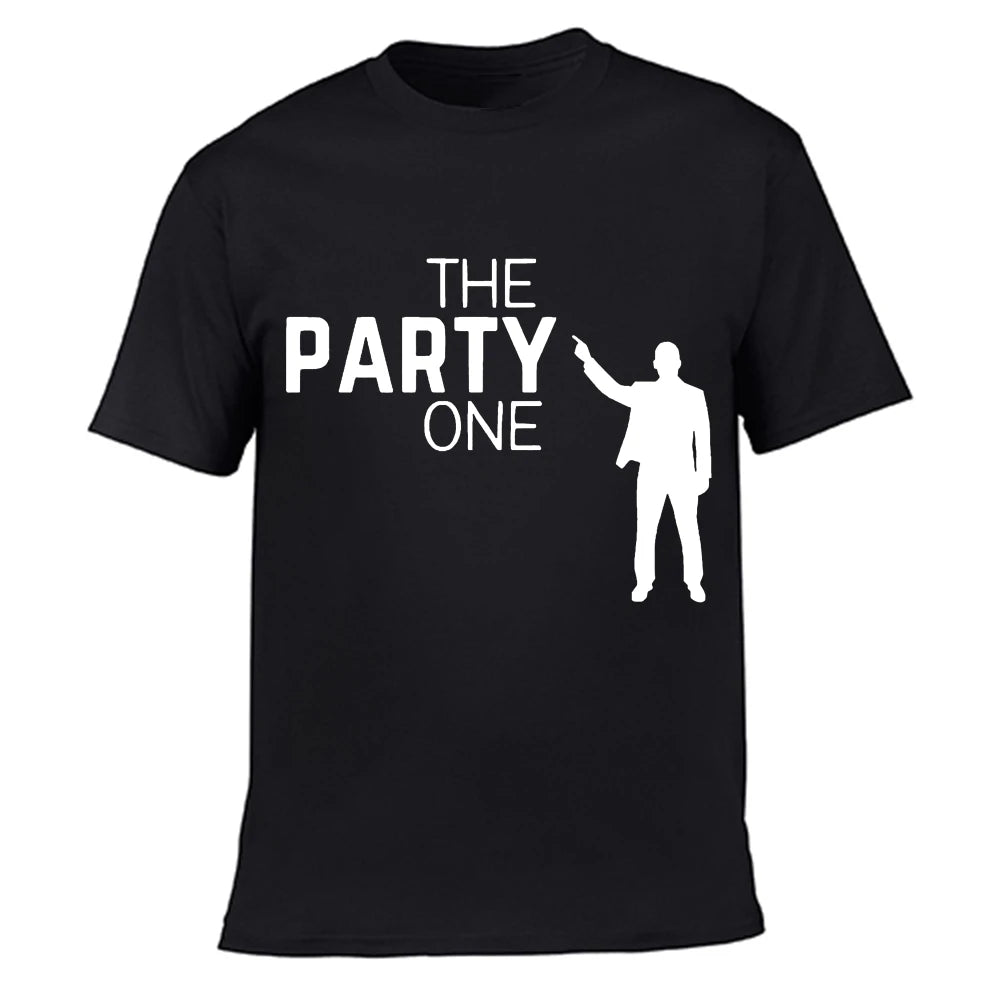 Bachelor Groomsmen Group Party Shirt Groom Crew T-Shirt Wedding Party Shirts Funny Matching Party Tee Groom Team Shirt Good Vibrations