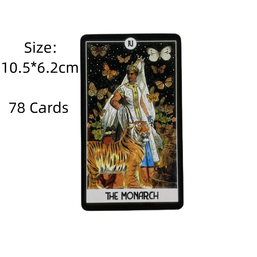 The Intuitive Night Goddess Tarot Decks High Quality Board Game Fun Divination Tarot For Beginners Good Vibrations