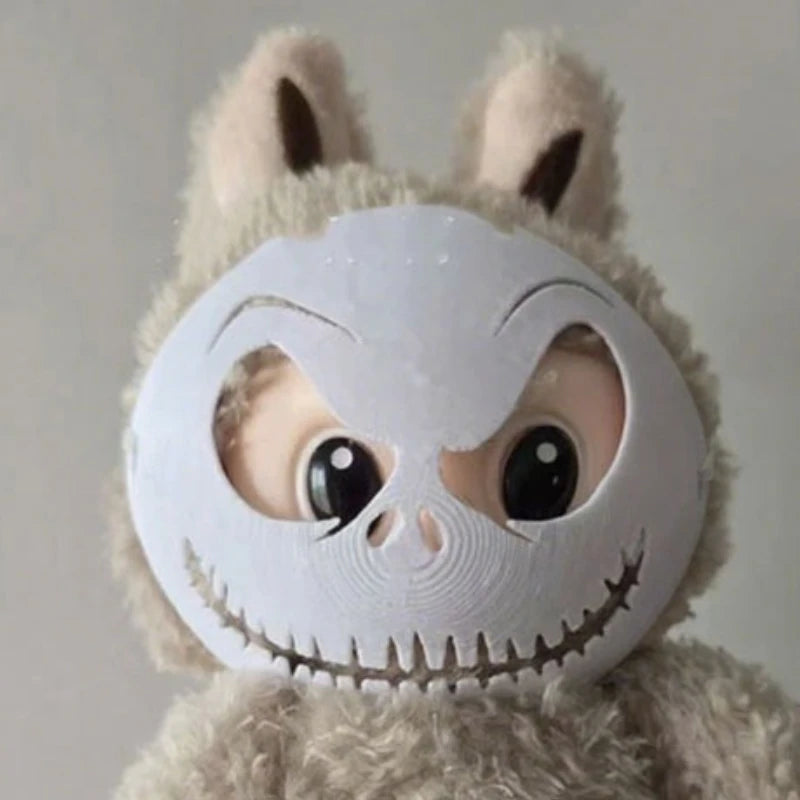 Halloween Doll Clotheclothes Ghost Scary Mask Decoration Gift DIY Creative Clothing Plush Doll Accessories Halloween Costume Good Vibrations