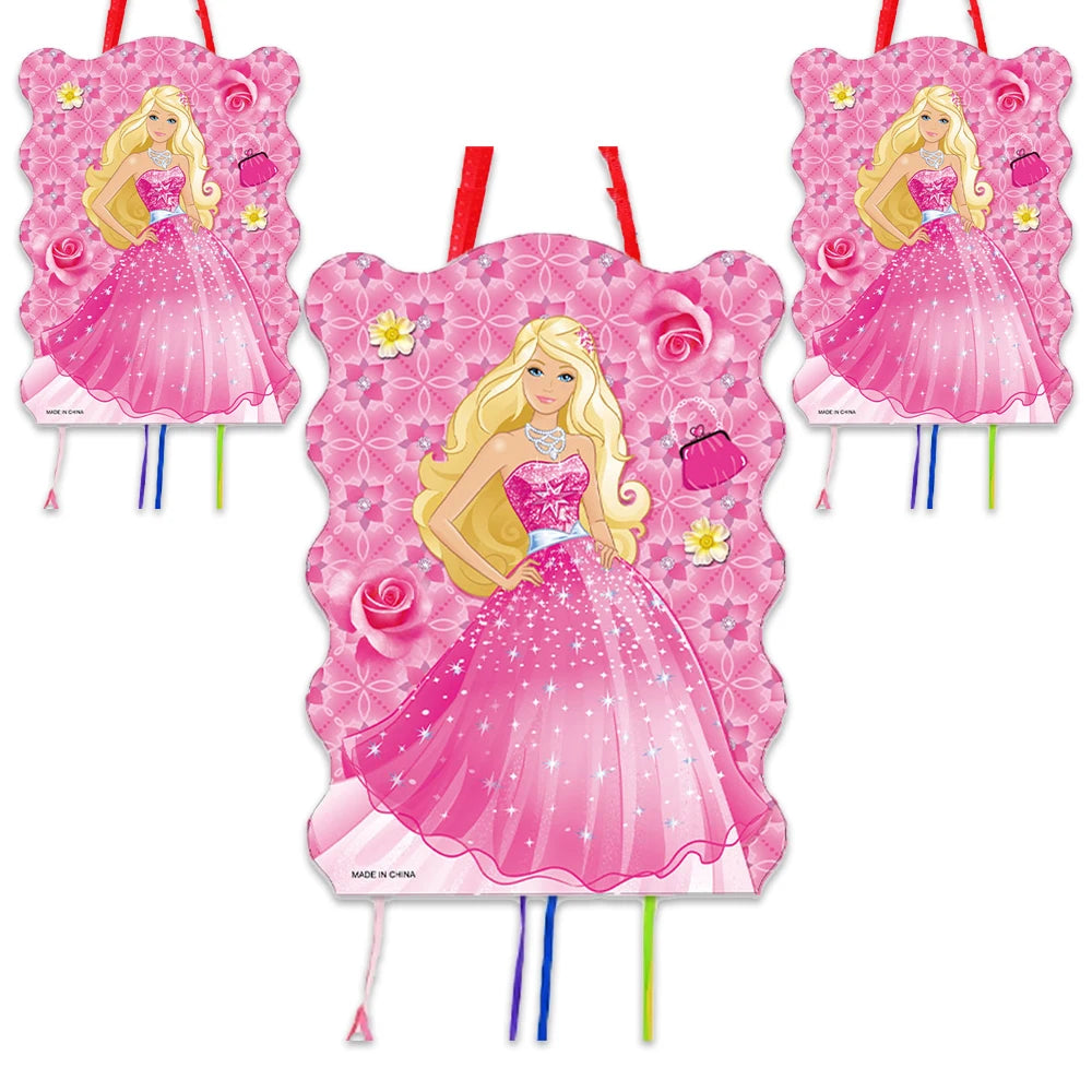 Cute Pink Girl Theme piñata birthday Pinatas birthday piñata toys pinata child birthday Decoration christmas Pinatas Good Vibrations