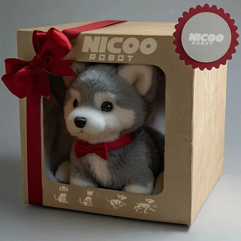 Robot Puppy That Acts Like Real Dog My Realistic Robotic AI Pet Dogs Electronic Interactive Stuffed Dogs For Barking Walking Good Vibrations