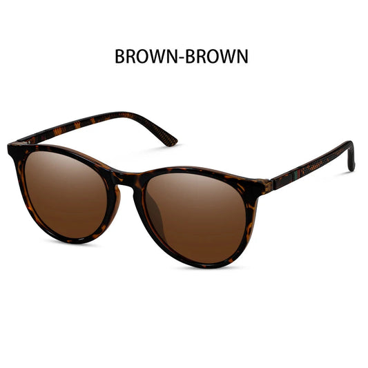 Pink Brand Design Frame Fashion SunglassesTrendy Polarized Sunglasses For Women UV400 Good Vibrations