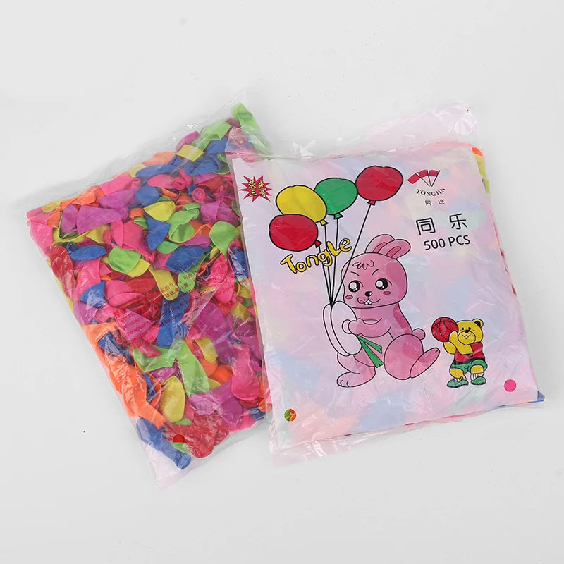 500pcs Water Bombs Balloon Children Summer Outdoor Beach Party Games Toy Kids Birthday Party Favors Gift Mini Globos Decoration Good Vibrations