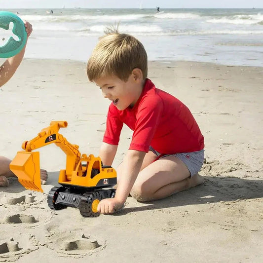 Excavator Toy Inertia Driving Excavator For Kids Construction Fleet Toddler Early Education Construction Vehicles Toys Good Vibrations