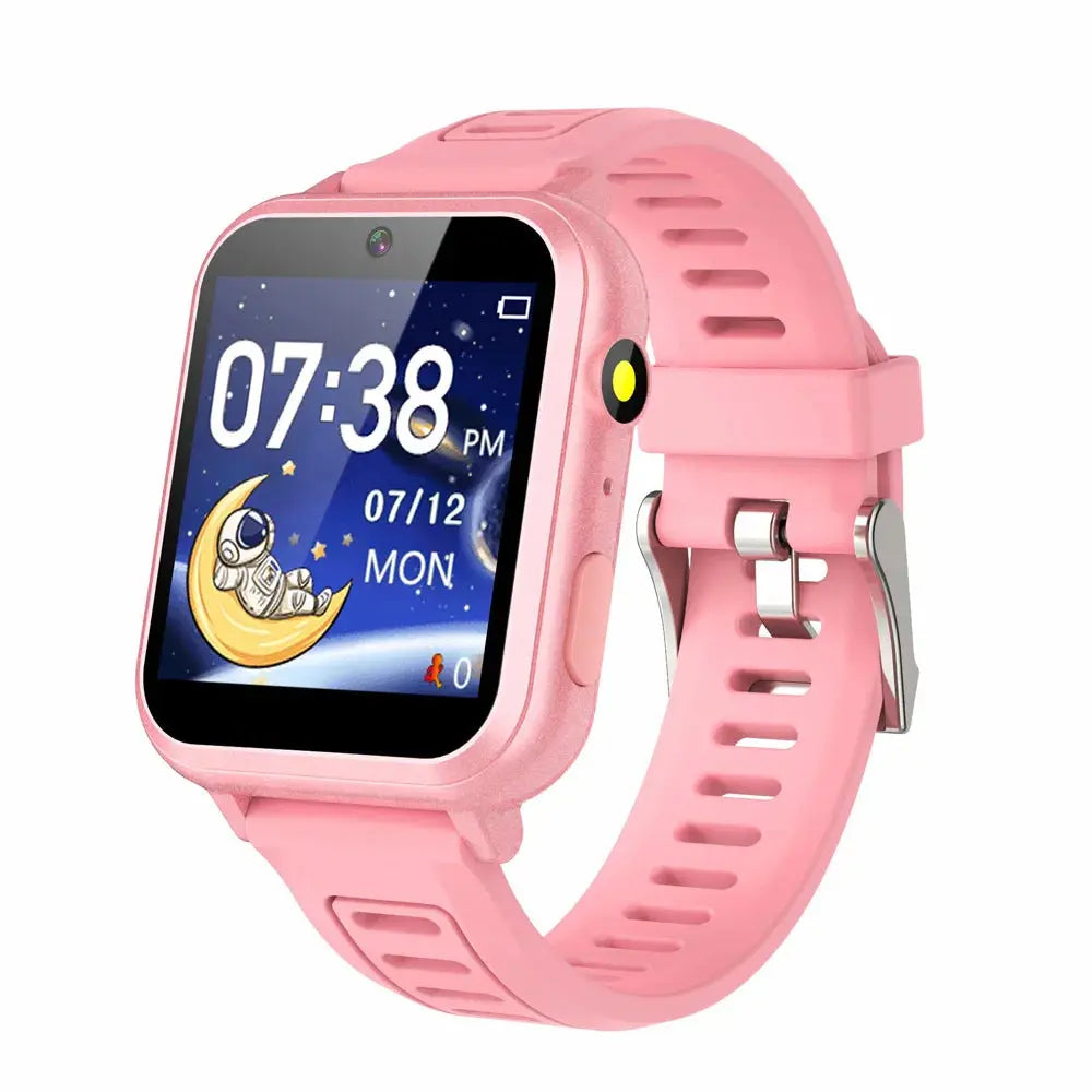 Children's Wristwatch 24 Games Kids Smart Watch Music Play Pedometer Tracker Time Display Video Audio Record Torch Smartwatch Good Vibrations