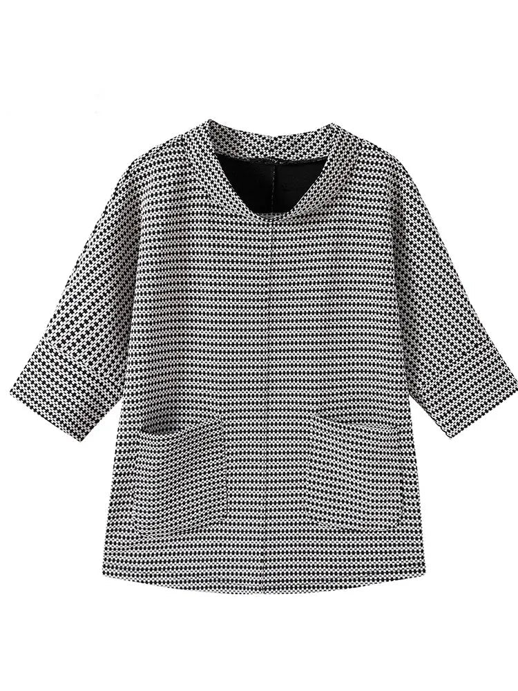 Womens plus size woven round neck shirt belongs to the category of womens clothing Good Vibrations