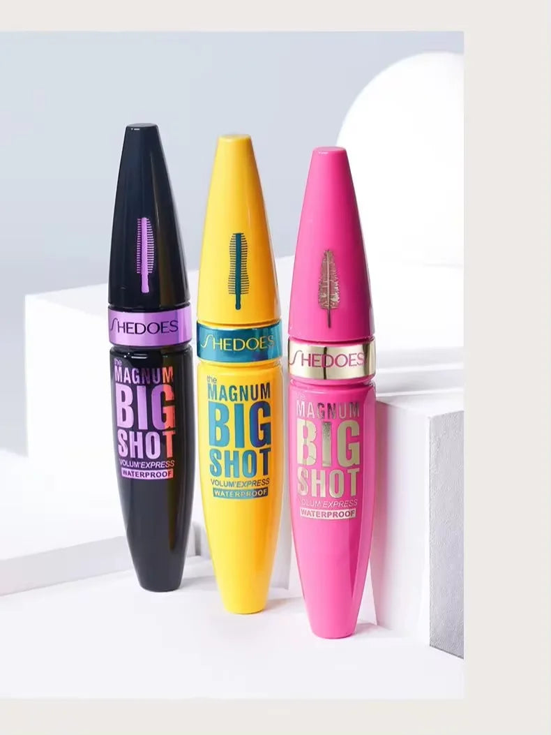 Black Thick eye black Lengthened Waterproof Sweat proof Lasting Lasting Lasting Mascara Setting Cream Good Vibrations