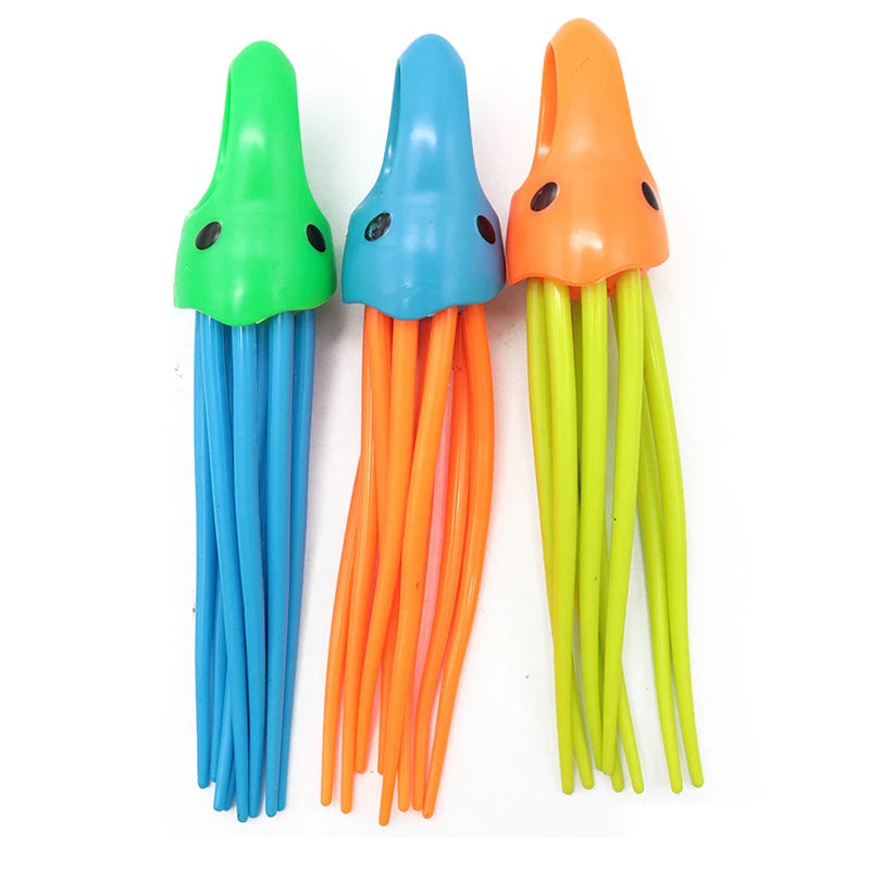 Swimming Diving Toys Children's Fish Dolphin Buoy Pool Treasure Hunt Diving Water Diamond Kids Water Game Toys Set Reusable Gift Good Vibrations