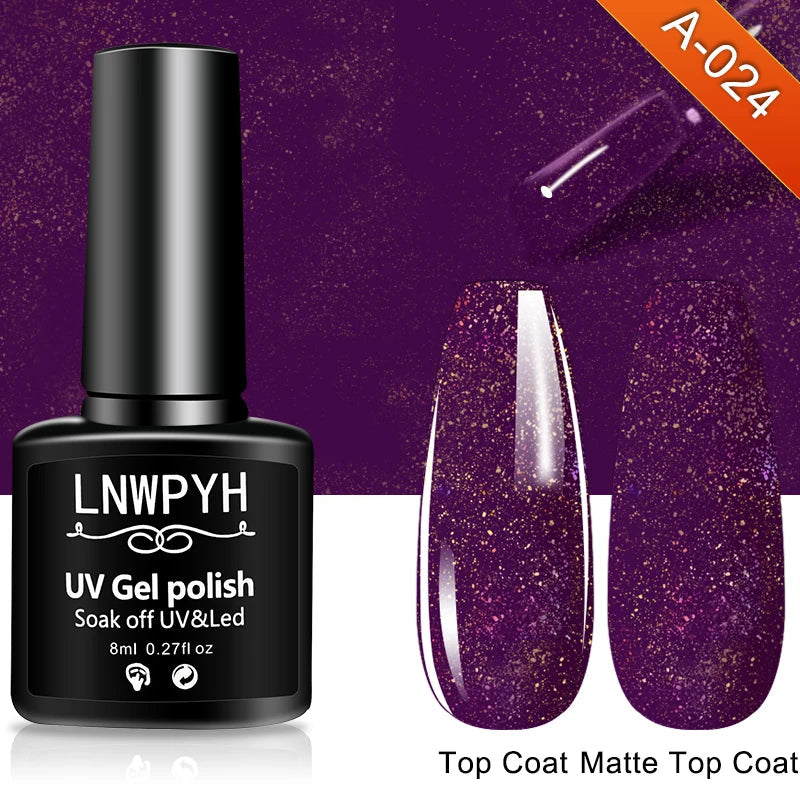 Nail Gel Polish 36 Color Gel Nail Polish Semi Permanent Gel Vernis Base Top Coat Nail Art Manicure Soak Off LED UV Gel Varnishes Good Vibrations