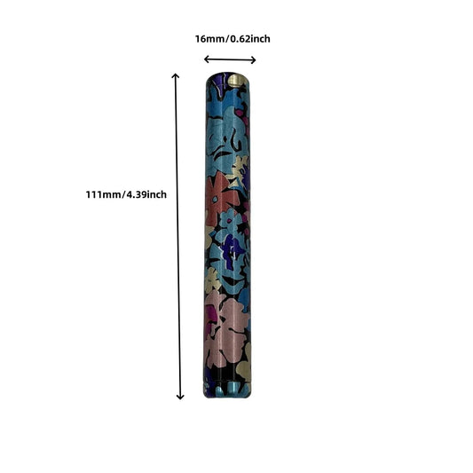 Printing Colors Proof Waterproof Cigarette Holder Aluminum Cigar Airtight Container Travel Storage Tube Smoking Accessories Good Vibrations Adult Super Store