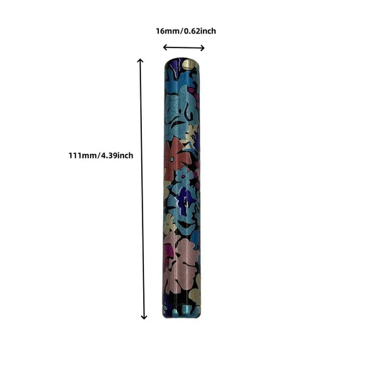 Printing Colors Proof Waterproof Cigarette Holder Aluminum Cigar Airtight Container Travel Storage Tube Smoking Accessories Good Vibrations Adult Super Store