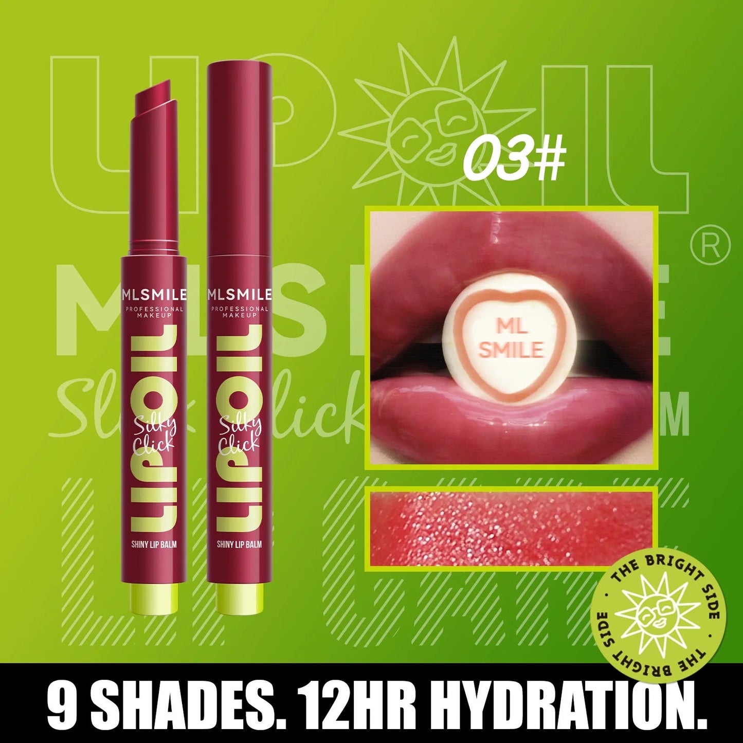 Jelly Solid Lip Gloss Make-up Hydrating Mirror Red Brown Lipstick Clear Moisturizing Lip Tint Nature Nude Lipstick Pen Cosmetics Good Vibrations