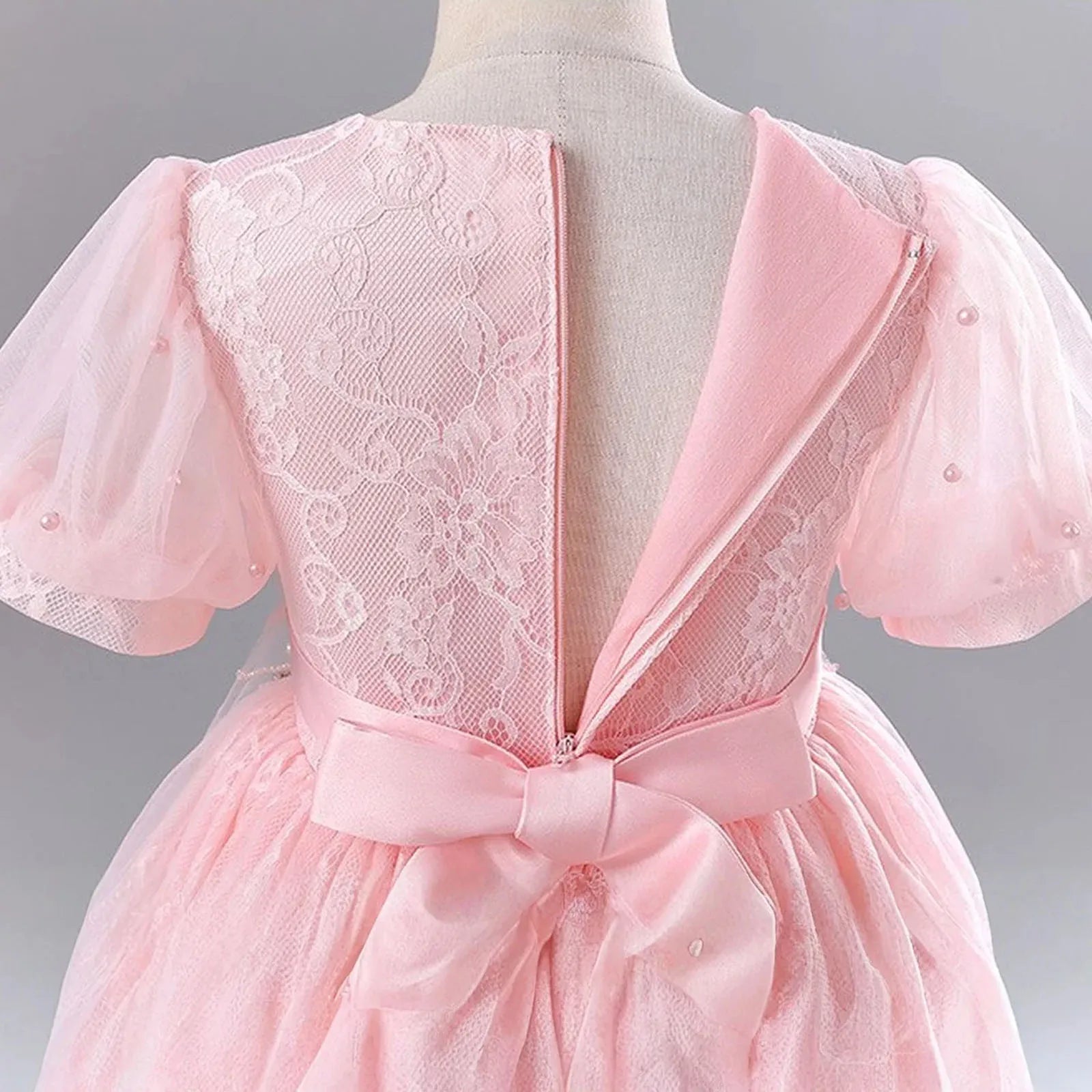 Girls Elegant Dresses Luxury Girl Wedding Dress Embroidery Flower White Dress For Girl Party Dress First Communion Prom Dress Good Vibrations