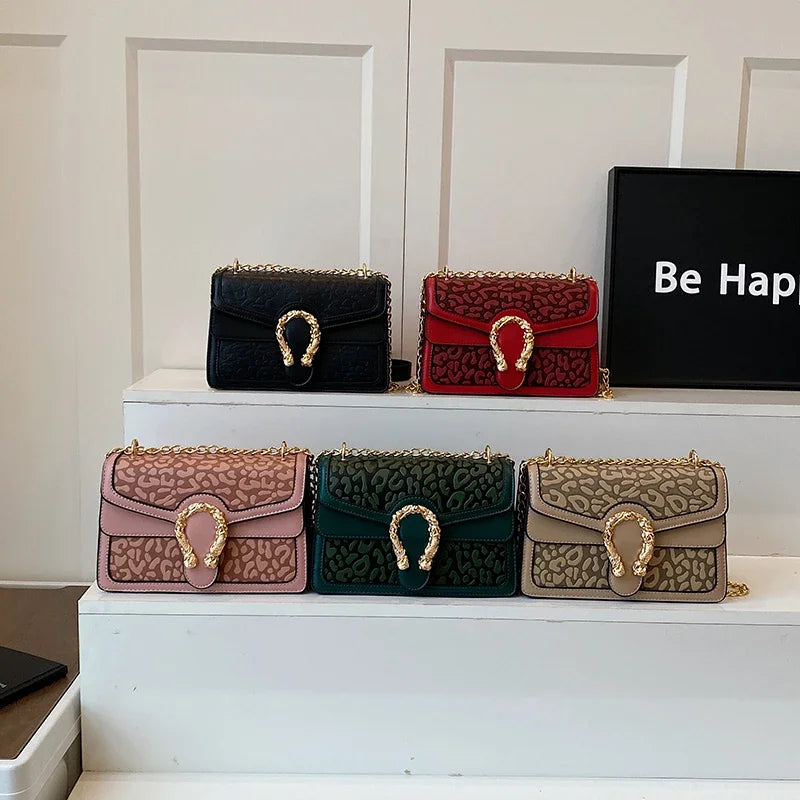 Elegant Crossbody Bag Leather Handbag For Women Shoulder Style By Famous Designer Luxury Brand Popular Classic Good Vibrations