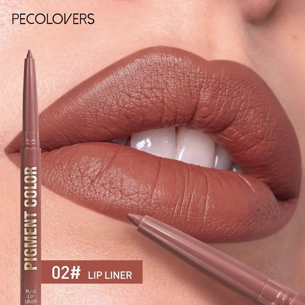 1PC Matte Lip Liner, Waterproof, Easy To Color, Durable, Three-dimensional Lips, Long-lasting, Women's Gift Good Vibrations