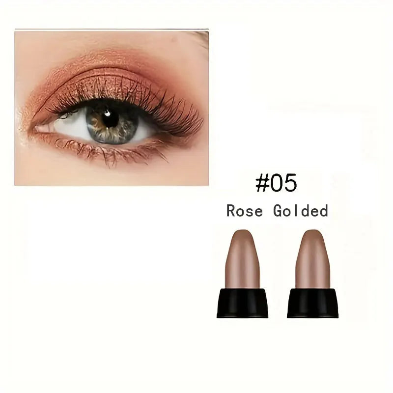 16 Colors Pearlescent Eyeliner, Color Glitter Waterproof Long-Lasting Eye Makeup Non-smudge Eyeliner Good Vibrations