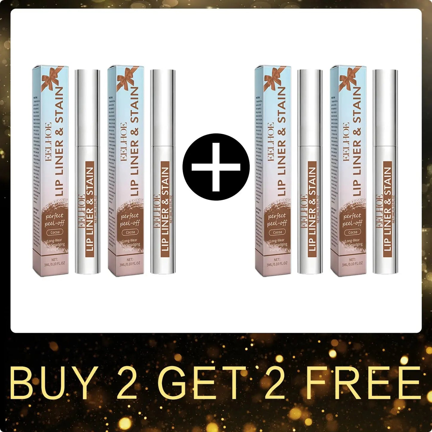 EELHOE Peel off Lip Liner Tattoo 3 Colors Matte Waterproof Non-stick Tear-Off Lip Stain Long Lasting Lip Liner Make up Cosmetics Good Vibrations