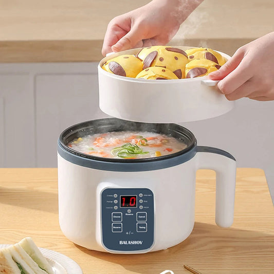 1.7L Electric Rice Cooker Single Double Layer 220V Multi Cooker Non-Stick Smart Mechanical MultiCooker Steamed Rice Pot For Home Good Vibrations Adult Super Store